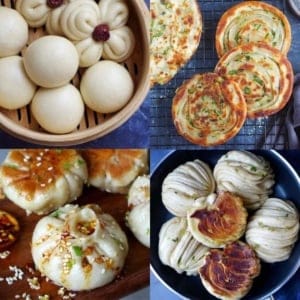 four types of chinese bread
