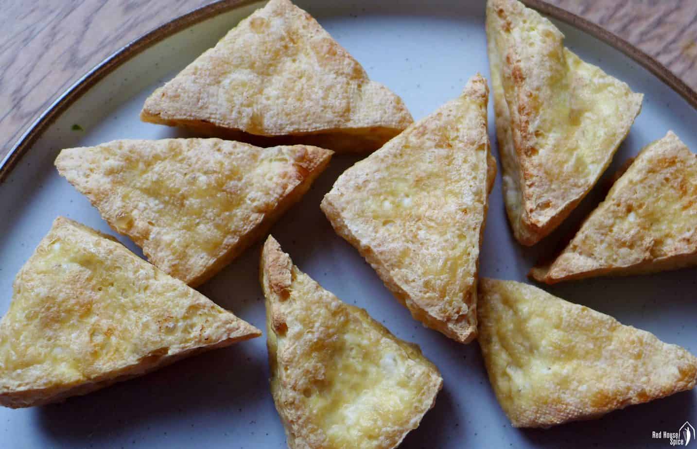 air-fried tofu