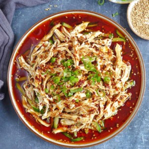 Authentic Bang Bang chicken.