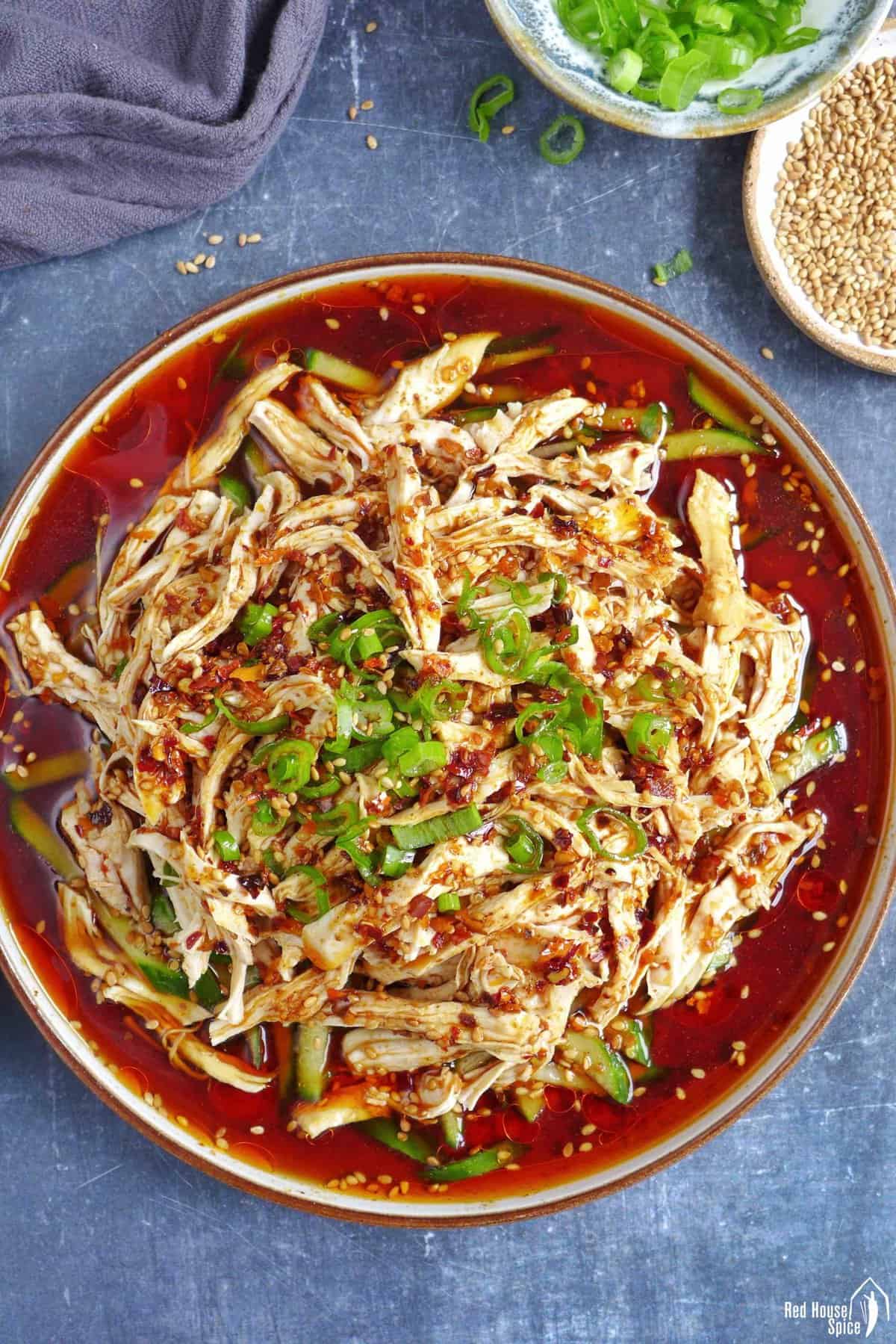 Bang Bang chicken.
