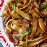 Beef chow fun