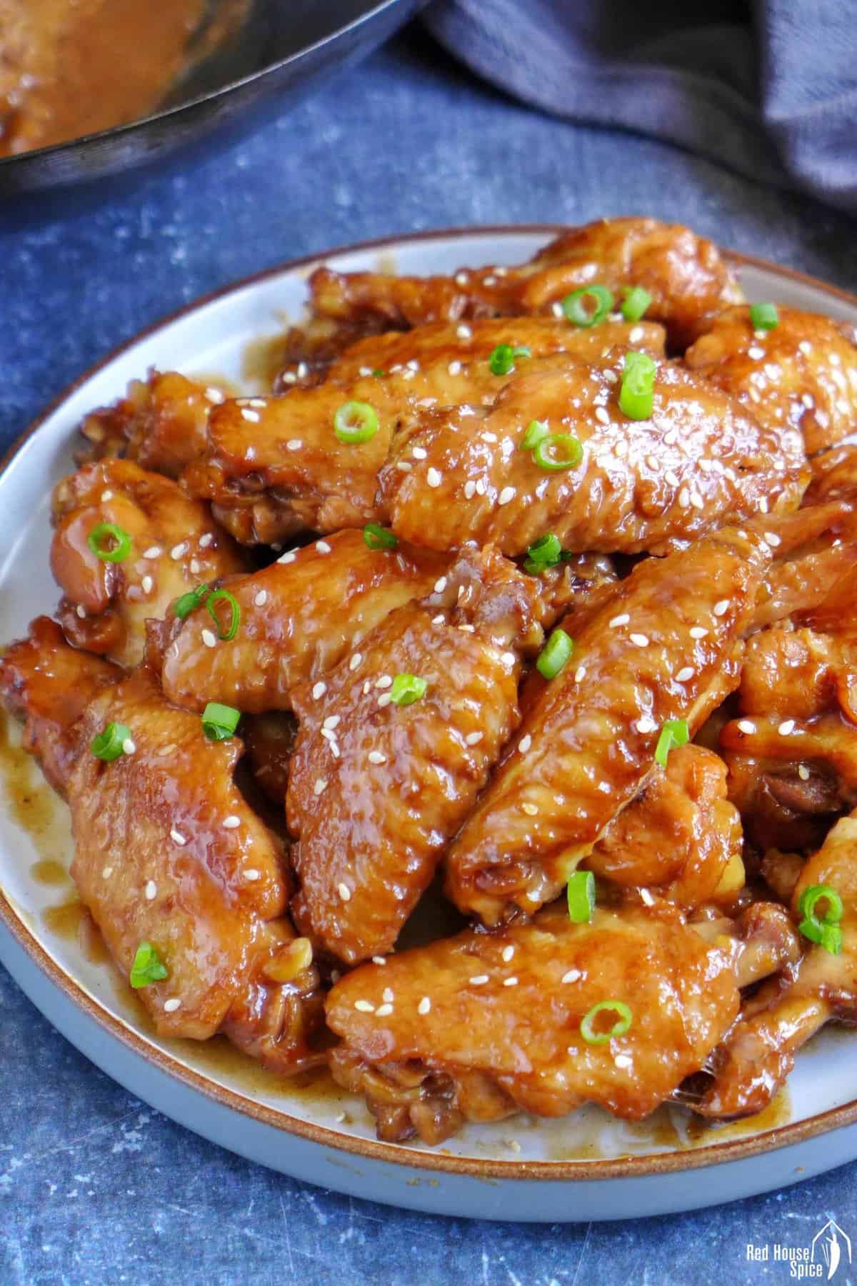 braised Coca Cola chicken wings