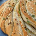 Chinese scallion bread