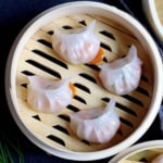 Har Gow in a steamer basket