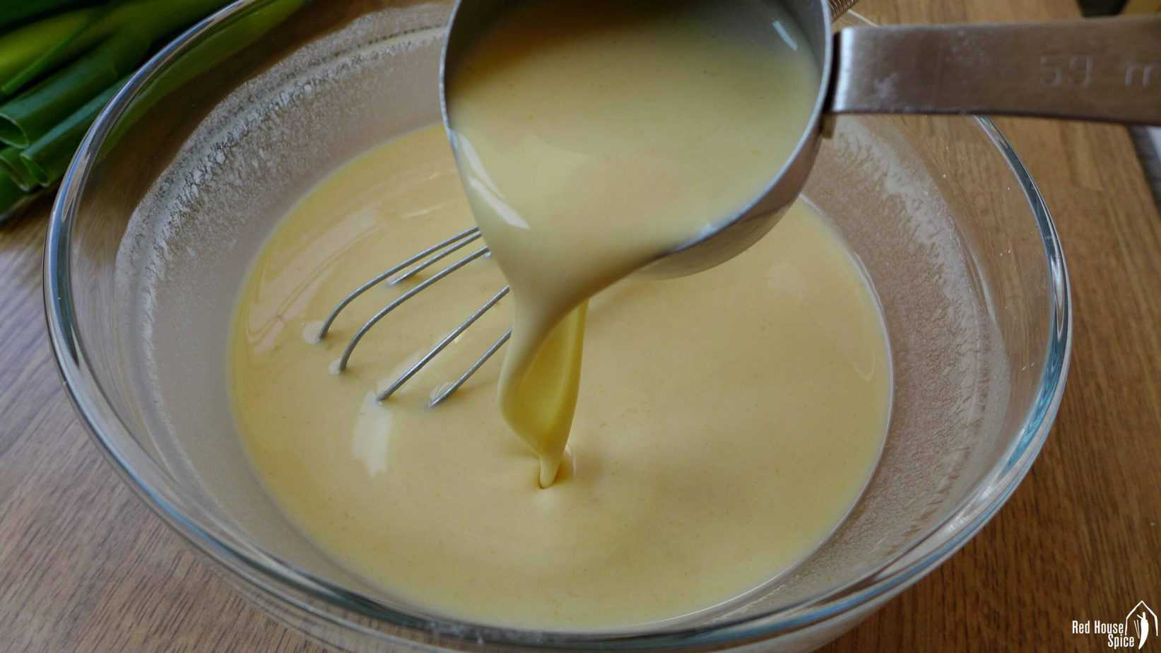 A bowl of batter