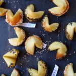 Homemade fortune cookies