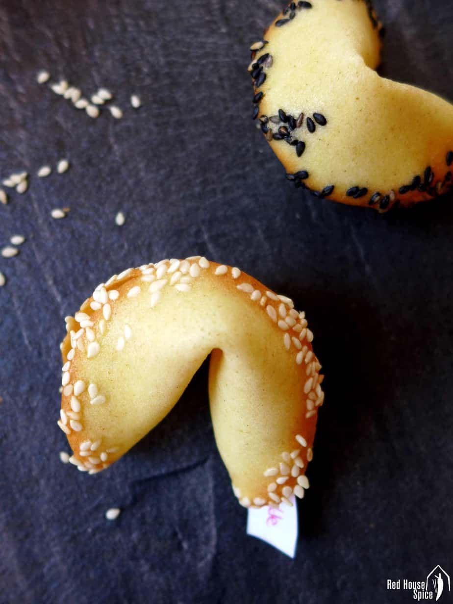 Two fortune cookies