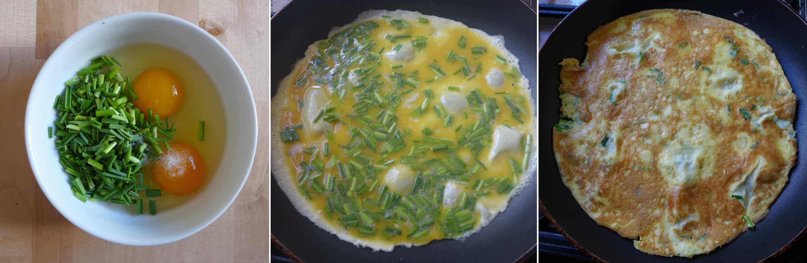 Don’t discard sprouted garlic! Grow them in water instead. Homegrown garlic sprouts add great flavour to omelette, noodles, salad, stir-fry, etc.