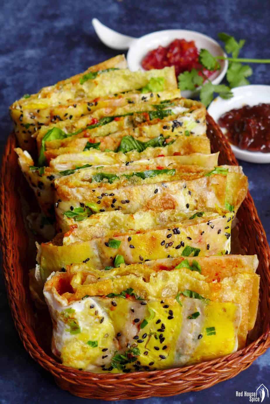 Jian Bing, Chinese crepes