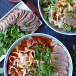 Super fragrant, tangy and comforting, Lanzhou beef noodle soup is a culinary legend from the city which it’s named after. Check out this simplified version!