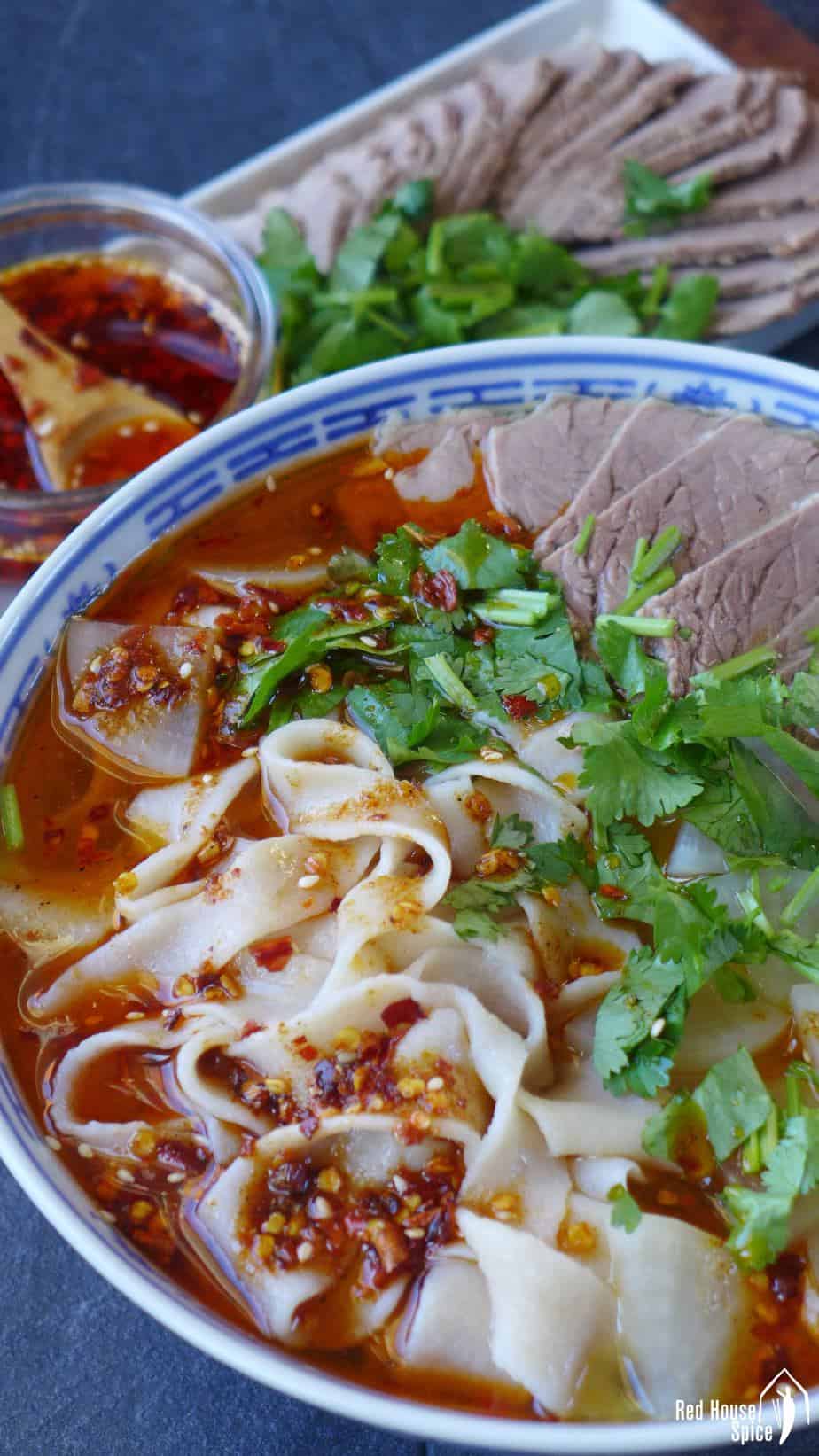 A bowl of appetising Lanzhou La Mian