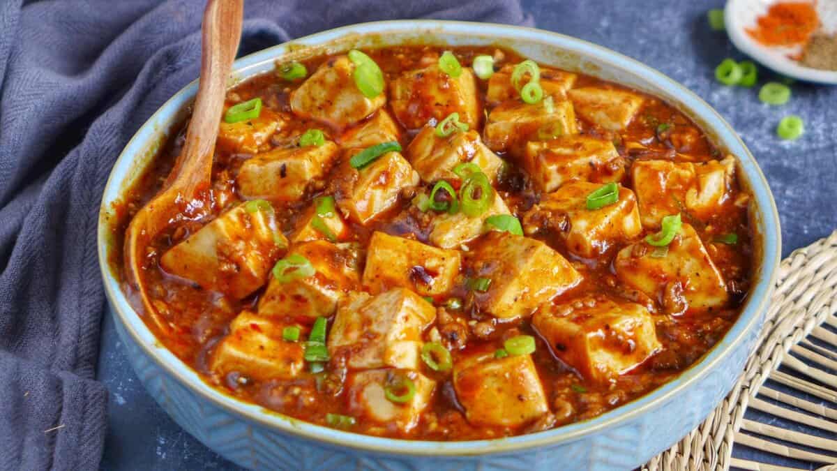 Sichuan Mapo tofu