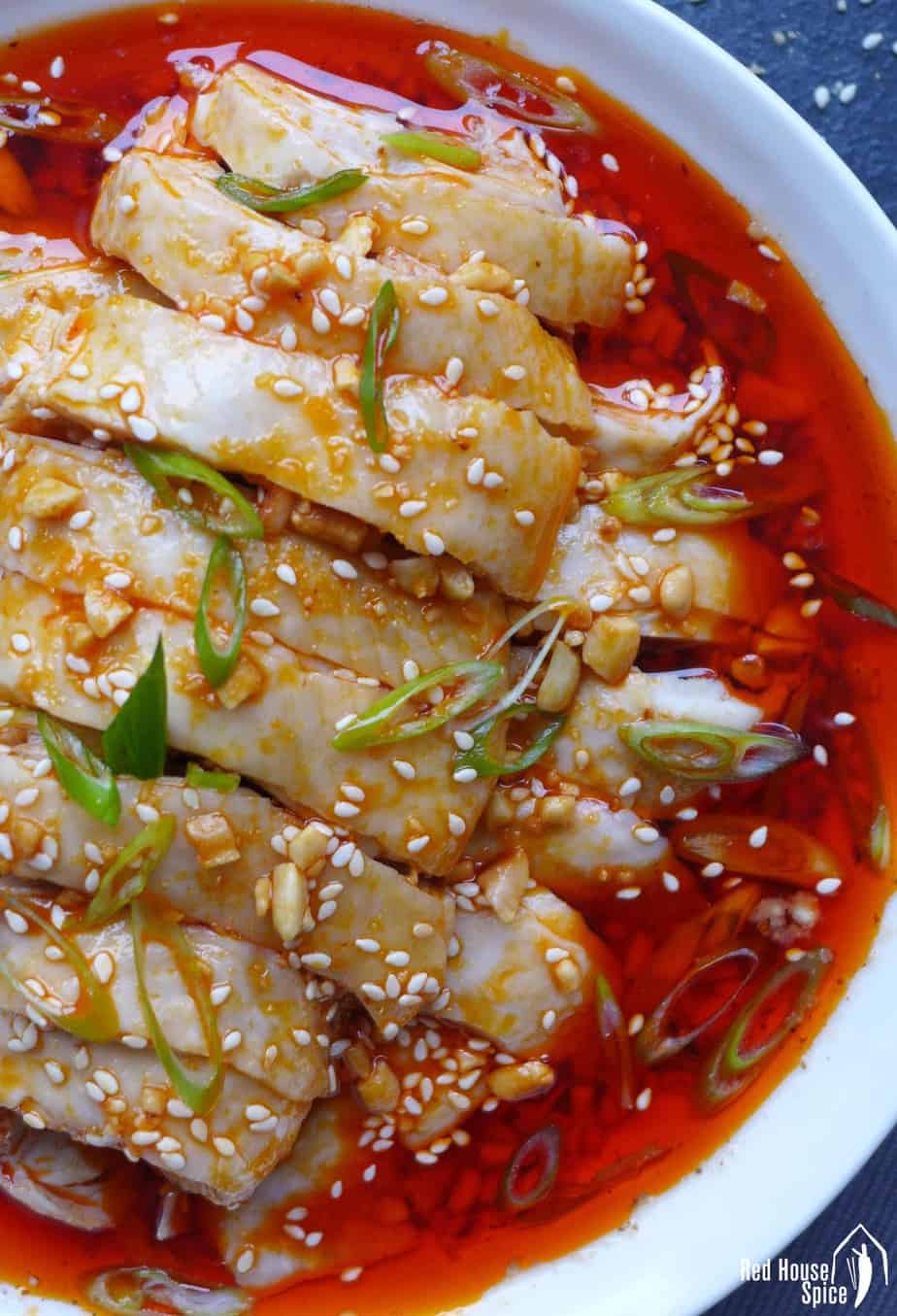 A plate of mouth-watering chicken