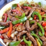 pepper steak stir-fry.