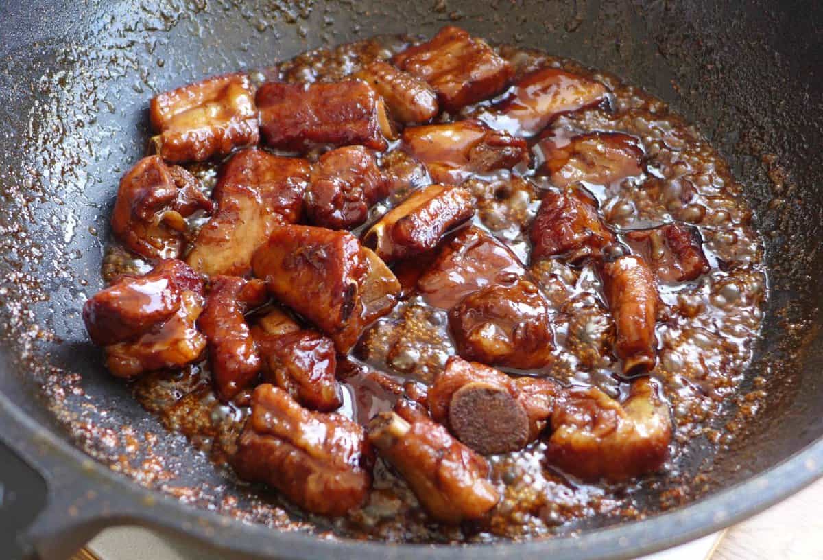 thickening broth for sweet and sour ribs