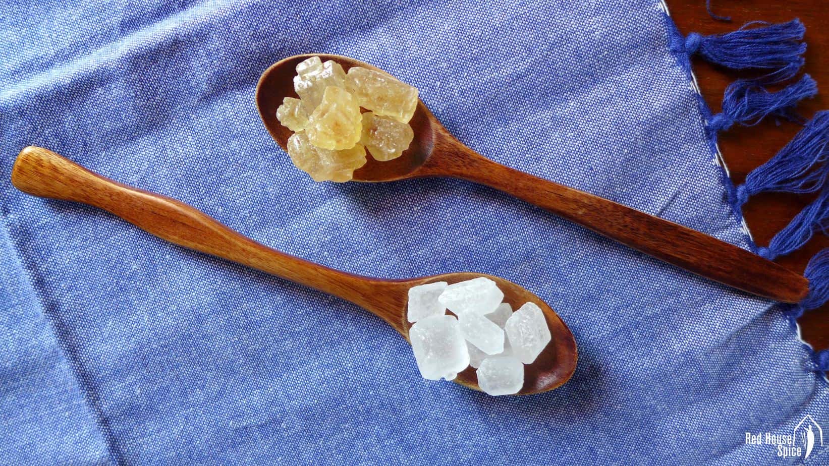Rock sugar is refined, crystalized sugar commonly used in Chinese kitchen to add shine to braised dishes or to sweeten desserts.