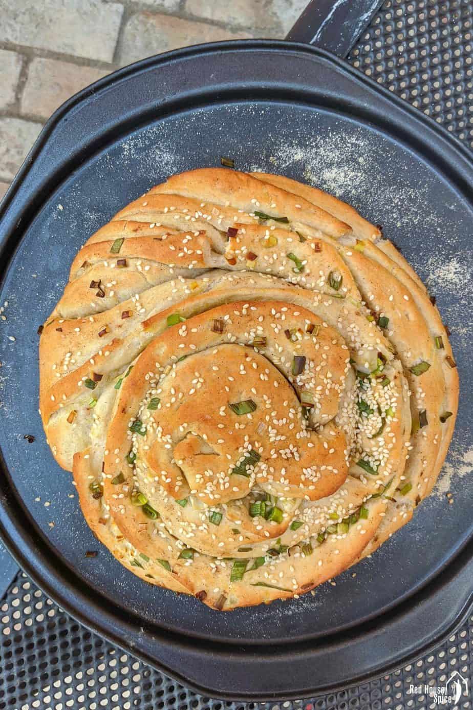 scallion bread