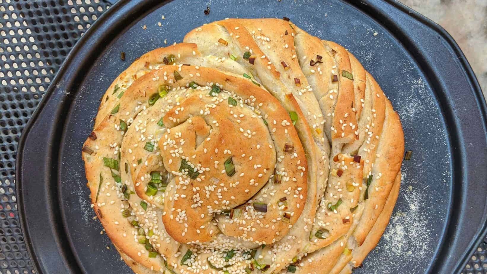 Scallion bread