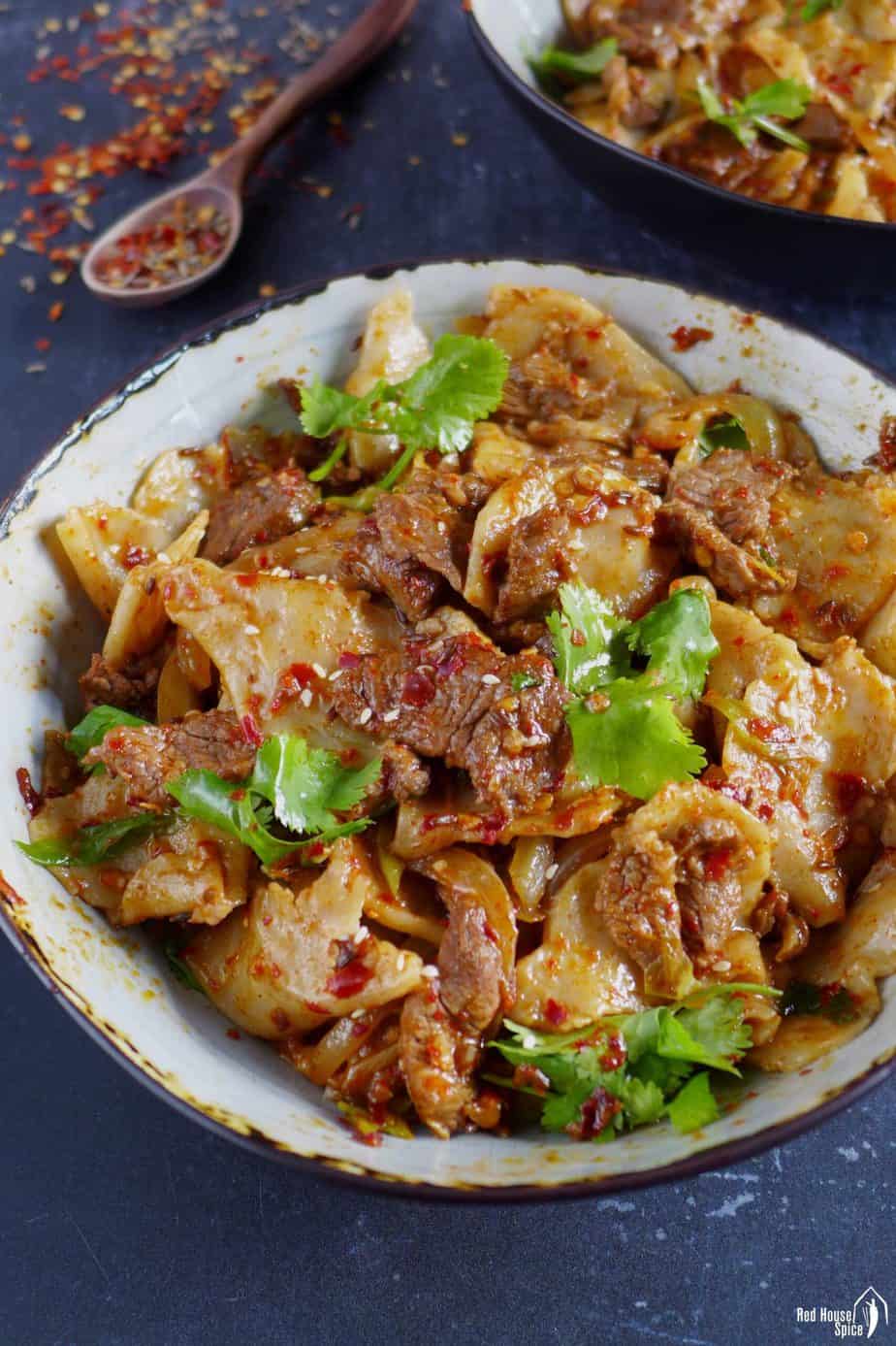 spicy cumin lamb noodles