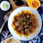 pork ribs steamed with butternut squash
