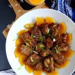 Seasoned with “soy cheese”, these steamed pork ribs leave a unique aroma in your mouth. Butternut squash underneath collects all the flavour from the meat.