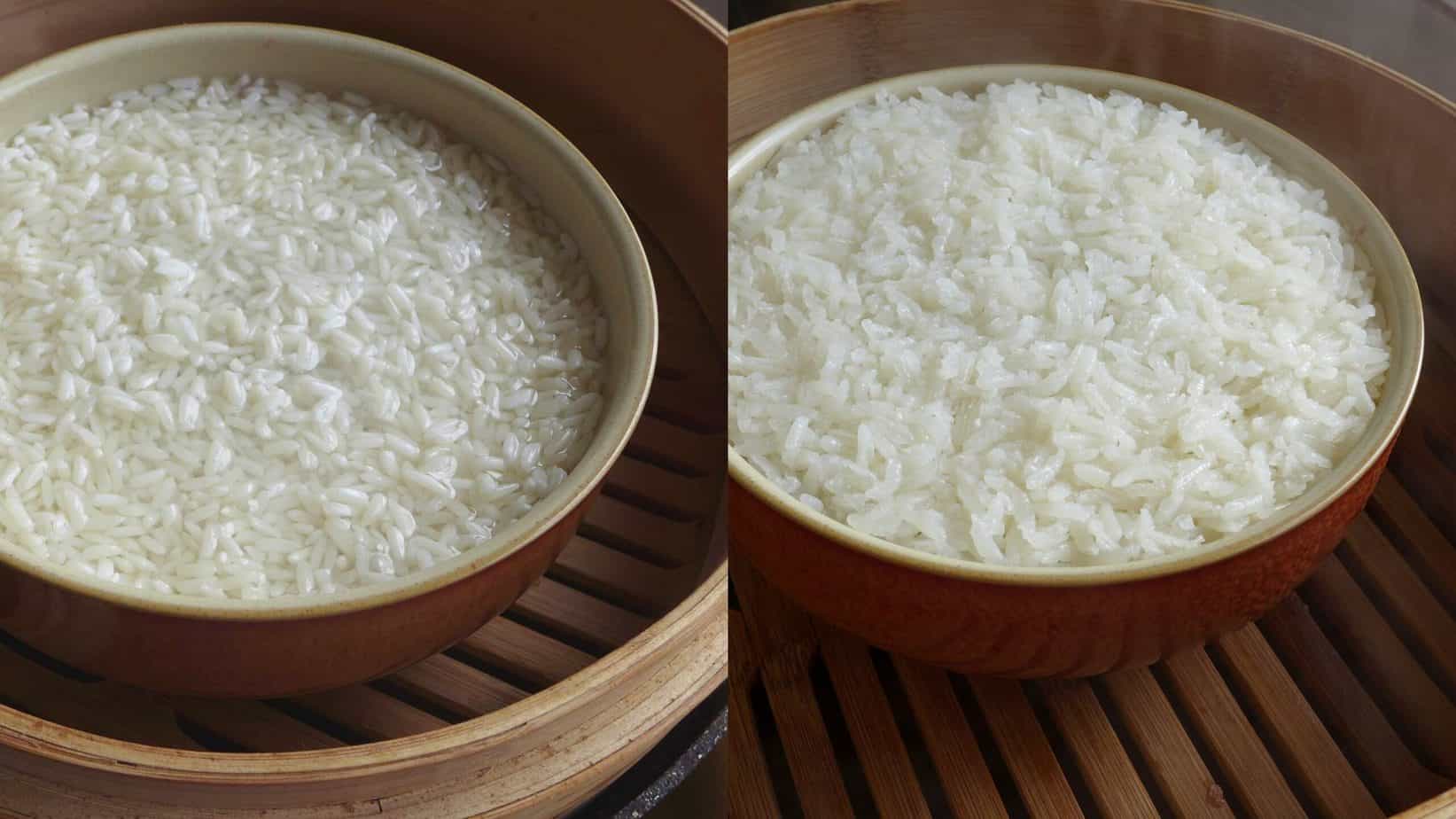 steaming eight treasure rice