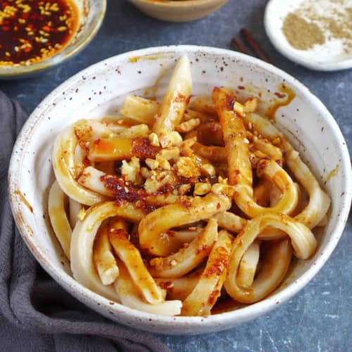 A bowl of Tian Shui Mian.