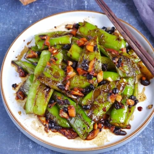 Chinese tiger skin chili pepper.
