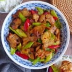 Sichuan twice cooked pork belly