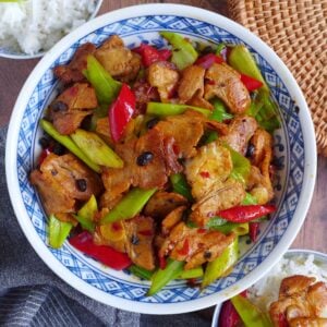 Sichuan twice cooked pork belly