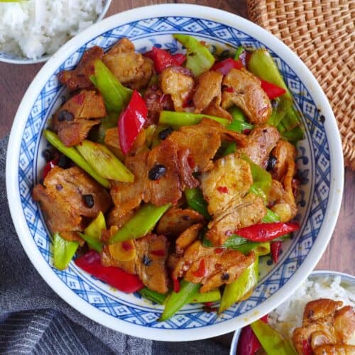 Sichuan twice cooked pork belly
