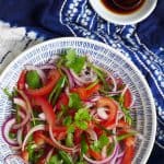 Xinjiang style tiger salad
