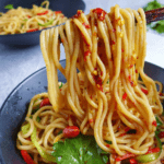 Chinese cold noodles with Sichuan dressing